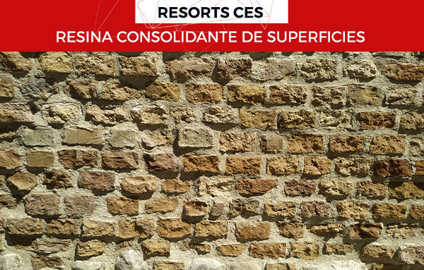 RESORTS CES es una resina consolidante endurecedor de superficies que compacta los materiales de construcción deteriorados, dándole a los materiales tratados, firmeza, rigidez y durabilidad.